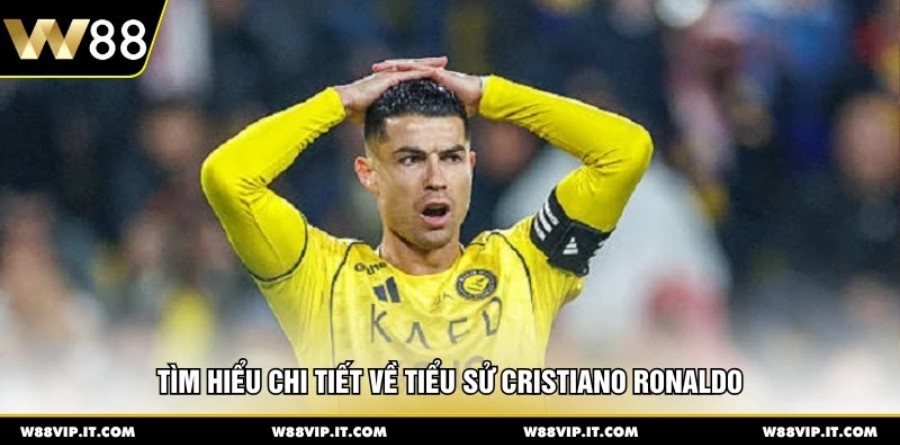 Tìm hiểu chi tiết về tiểu sử Cristiano Ronaldo